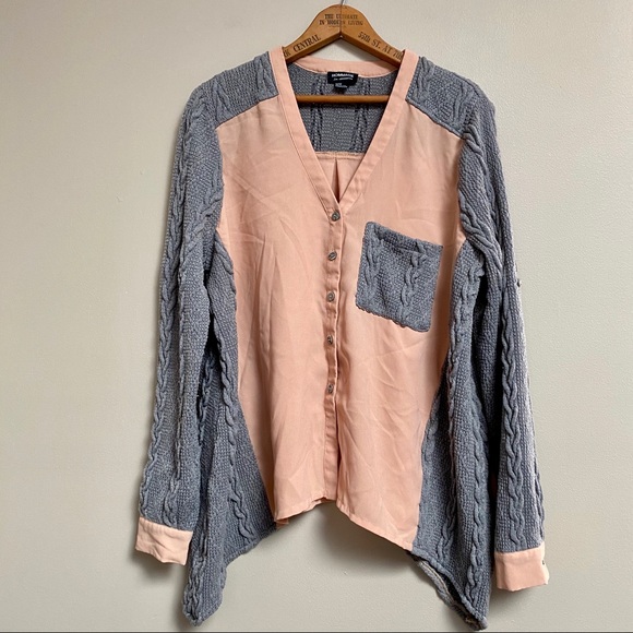 Hommage from Los Angeles Tops - Hommage from Los Angeles mixed media top